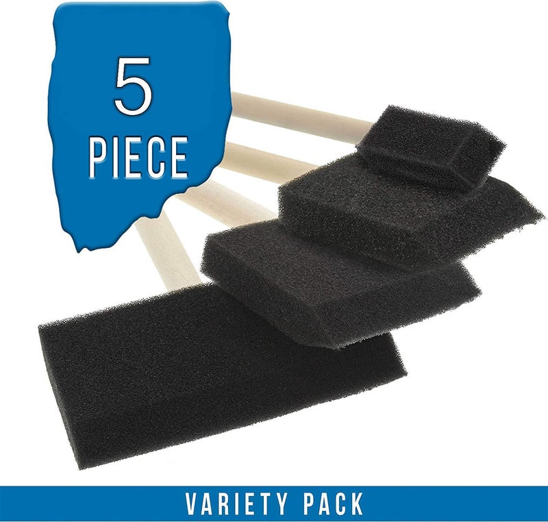 53 Arts 53ARTS Black Dabber Candy Painting Sponge Set of 5 Pc - Image 5