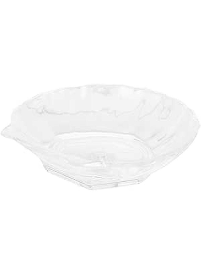Mermaid Shell Acrylic Soap Dish Holder with Drainage for Bathroom Hotel Use - Image 1