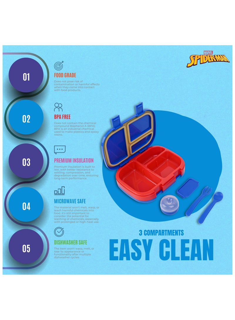 Marvel Spiderman Smash 3in1 Lunch Bag, Water Bottle And Lunch Box Set - Image 5