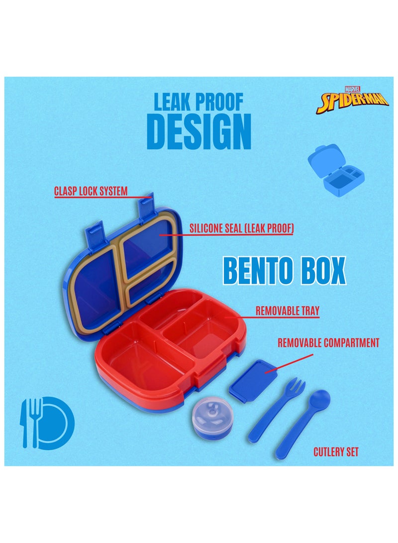 Marvel Spiderman Smash 3in1 Lunch Bag, Water Bottle And Lunch Box Set - Image 4