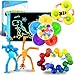 CHESLICR 12PC Sensory Travel Toys Pack for Toddler 3 4 5 Year Old Quiet Airplane Travel Activities Essential with Icd Writing Tablet Suction Cup Color Sorting Toy for Kid ADHD Autistic Fidget Gift - Image 2