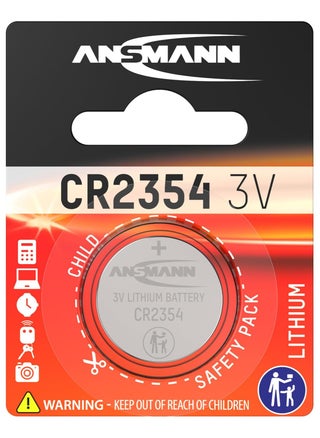 ANSMANN CR2354 Coin Battery [Pack of 1] Lithium 3V Button Cell Ideal For Watches, Calculators, Cameras, Computer Memory Backup Power, Car keys, Digital Cameras, Toys and Remote Control - pzsku/Z748E052F8A506EC85891Z/45/1744713606/df49d9b6-e8e3-4bca-8fe8-5f8bd9e1fb26