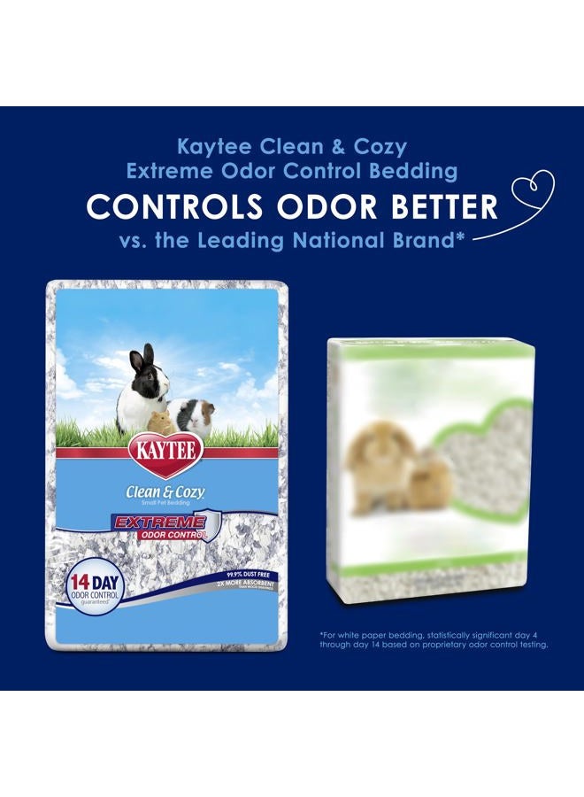 Kaytee Clean & Cozy Extreme Odour Control Super Absorbent Paper Bedding For Cages, Hamster, Gerbil, Mice, Guinea, 40 Litre - Image 2