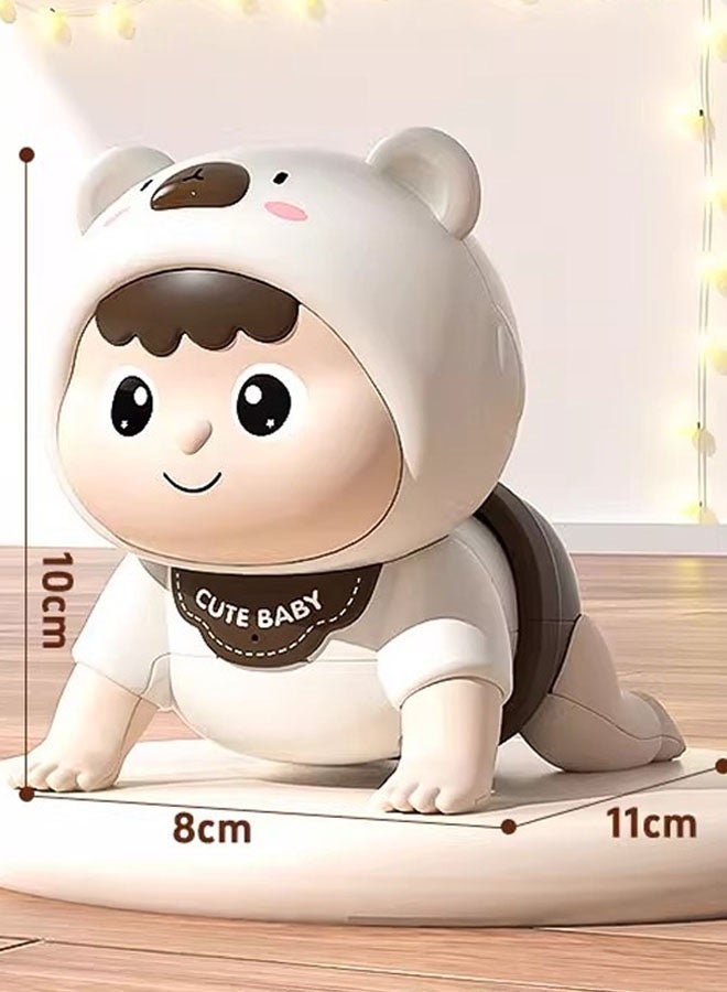 Crawling Toys for Baby Music Light Infant Toys Electric Crawling Baby Toys Baby Girl Toys Educational Toy Car Learning Toy Gifts For 18-24 Months - Image 2