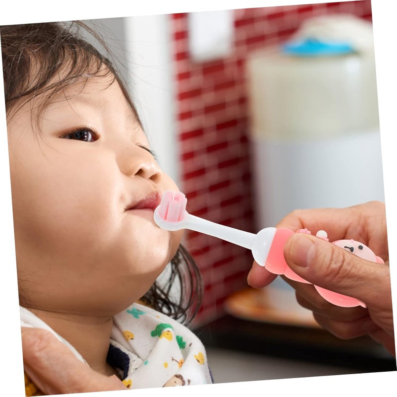 2pcs Boys and Girls Toothbrushes Timer Soft Bristle Brush for Toddlers Age - Image 2