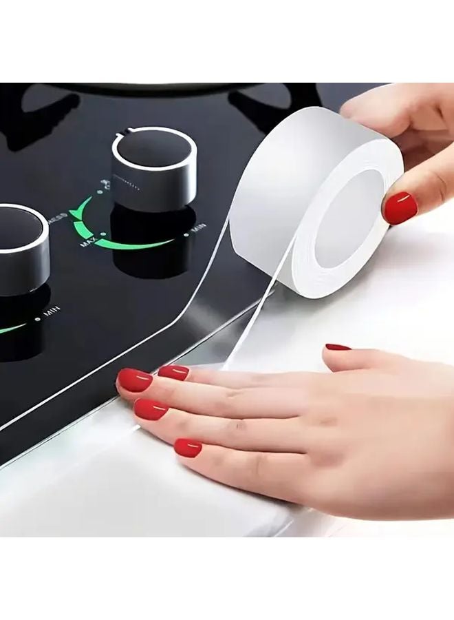 Acrylic Self Adhesive Waterproof Tape 3x500cm For Kitchen Sink Sealing - Image 2