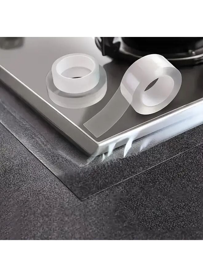 Acrylic Self Adhesive Waterproof Tape 3x500cm For Kitchen Sink Sealing - Image 3