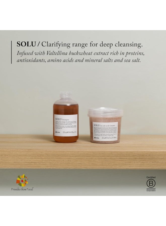 دافينز منظف ​​مقشر بملح البحر من سولو، 250 مل - Image 3