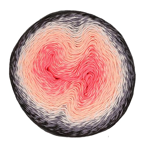 Scheepjes Whirl Yarn - 1000m Watermelon Hell Raiser Cotton and Acrylic Blend - Image 1