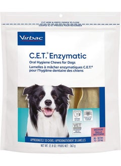 Virbac C.E.T. Enzymatic Oral Hygiene Chews, Medium Dog, 30 Count - pzsku/Z748E9651AD4D95C9E693Z/45/_/1737031507/bc837395-e461-4b13-b1c6-224a62c799b6