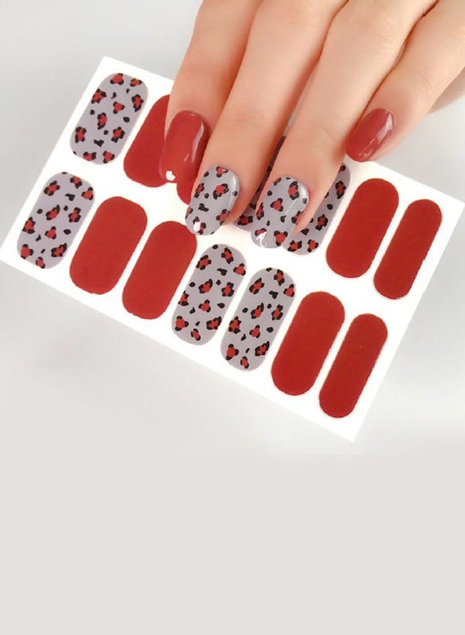 5esha 14-Piece Fashion Nails Stickers
