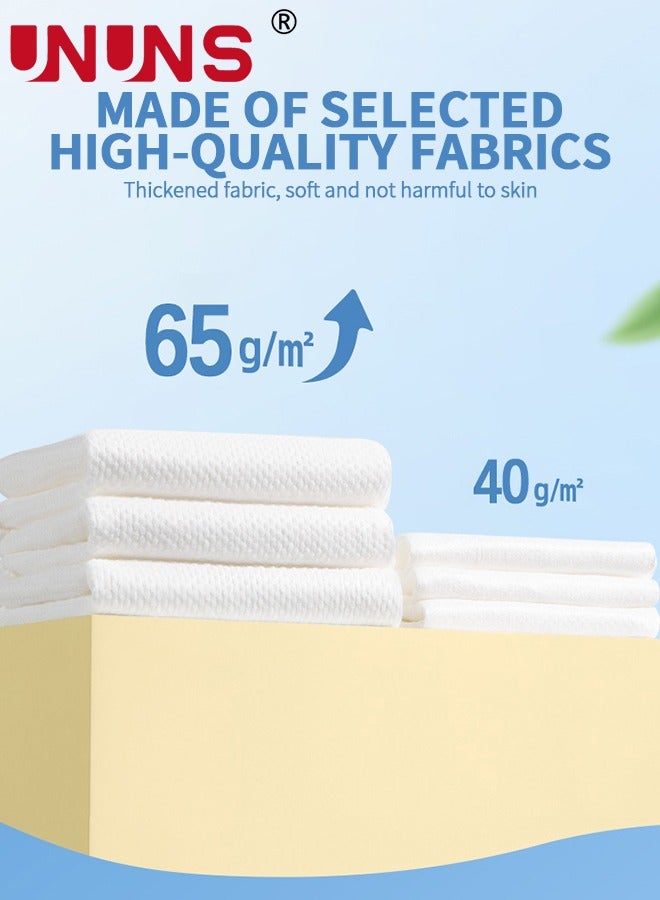 UNUNS Disposable Bath Towels,4PCS 70x140cm Large Compressed Towel With 8 Disposable Towels Tablets,Cotton Towel For Camping Sports Hiking - Image 3