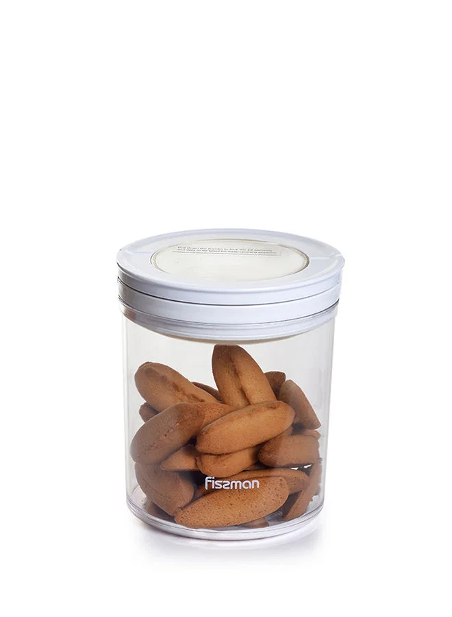 فيسمان Round Flip Lock Food Storage Container 105x12cm/660ml (Plastic)