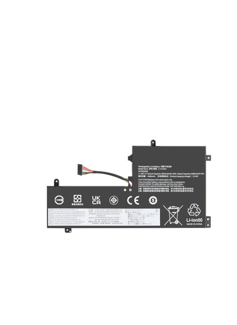 Terabyte - L17M3PG2 L17M3PG1 L17C3PG2 Laptop Akku für Lenovo Legion Y530-15ICH Y7000 2019 1050 Y7000-2019-PG0 Y540-15IRH-PG0 Y540-17IRH-PG0 Y7000P Serie Notebook L17L3PG1 L17M3PG3 L17C3PG1 11.34V 52.5Wh - Image 1