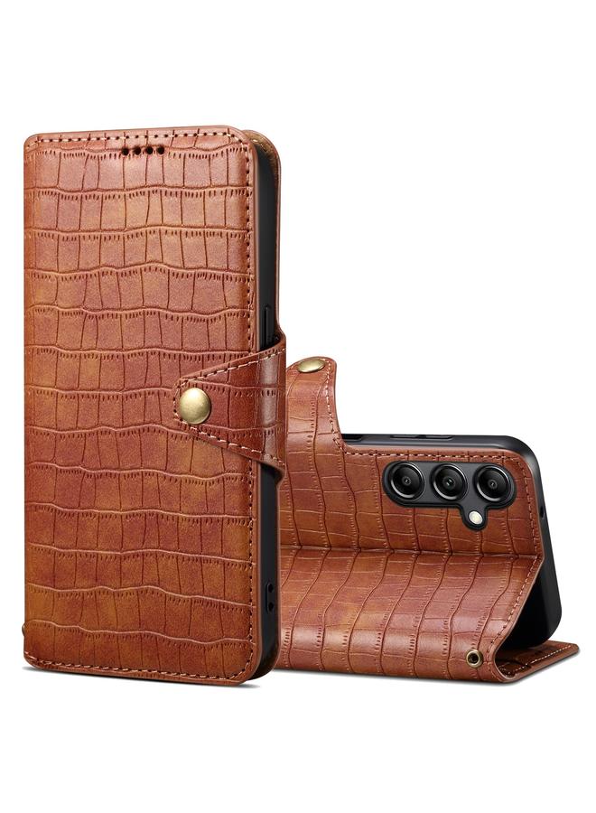Case For Samsung Galaxy A13 5G Crocodile Texture Oil Edge Leather Phone Case