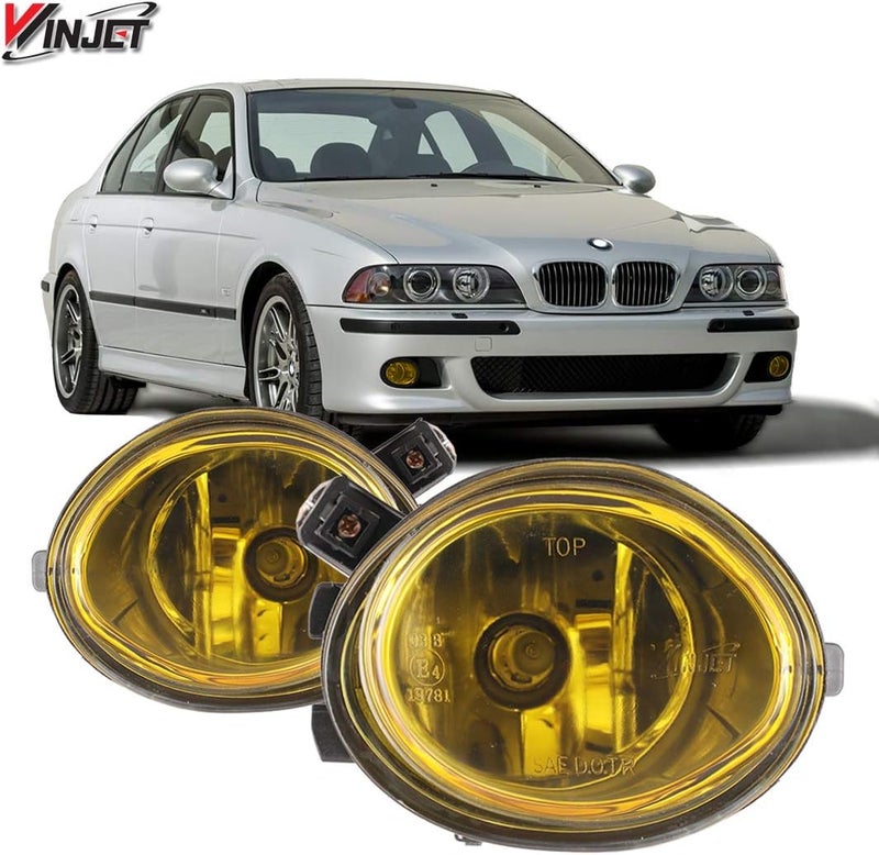 Winjet WJ30-0081-12 OEM Series Driving Fog Lights for BMW E46 M3, E39 M5, 330i/330Ci - Image 1