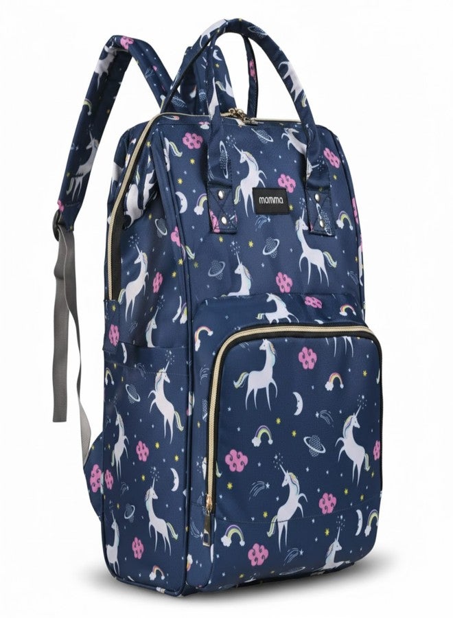 MAMMA Diaper Bag for Mothers for Travel, Baby Bag for Mother Travel, Hospital Bag for Delivery Women, Baby Diaper Bag for Mom, 12 Pockets Diaper Bags for Mothers with 9 Months Warranty - Image 1