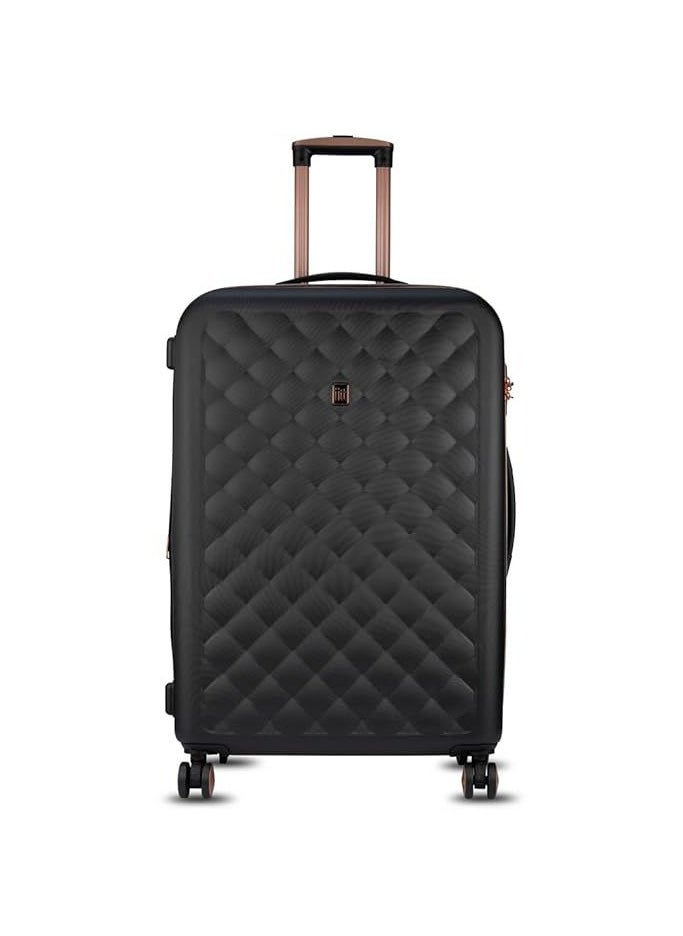 it Luggage it luggage Cushion Lux, Unisex ABS Material Hard Case Luggage, 8x360 degree Spinner Wheels, Expandable Trolley Bag, TSA Type lock, SKU 16-1646A08, Lightweight - Black  - Image 2