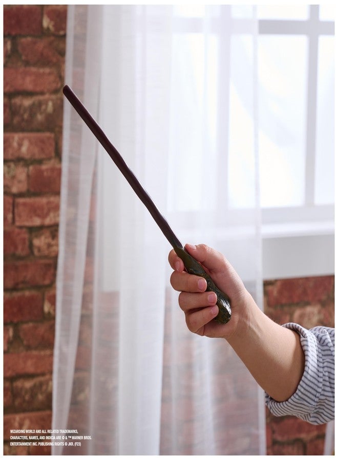 Wizarding World Harry Potter Authentic Ron Weasley Plastic Wand with Spell Card 12 Inch Toy for Ages 14 and Up Fan Merchandise - Image 4