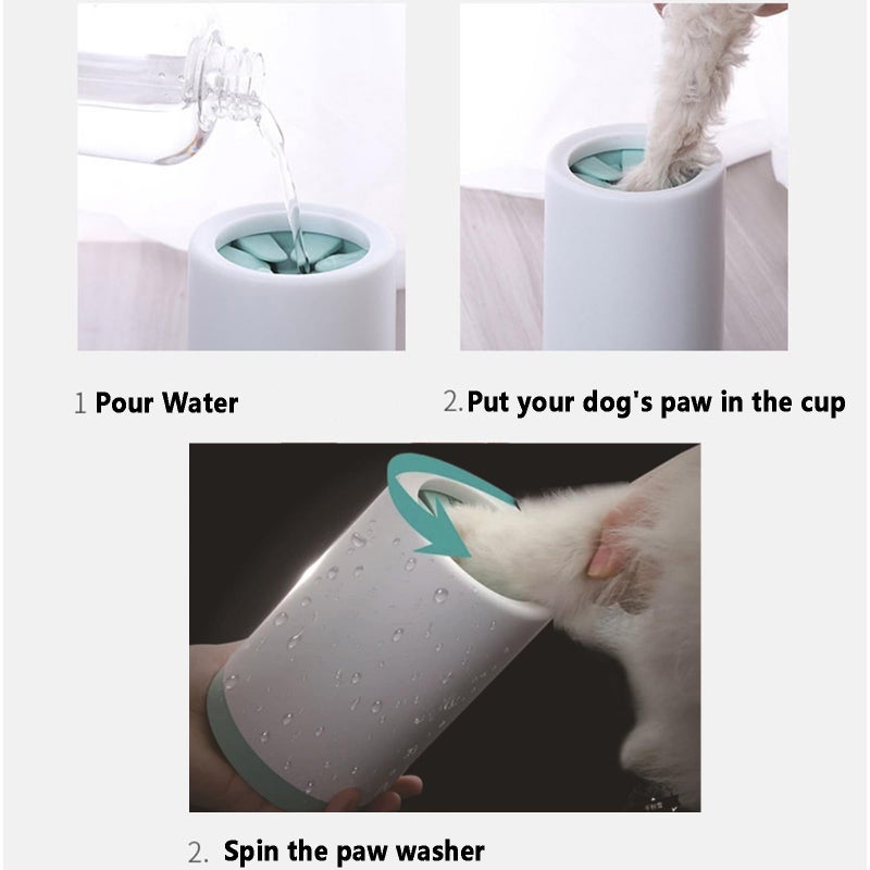 CMREOO Dog Paw Cleaner, Paw Cleaner for Dogs and Cats, Dog Paw Washer, Small Medium Large Dogs Feet/Foot Cleaner - Image 4