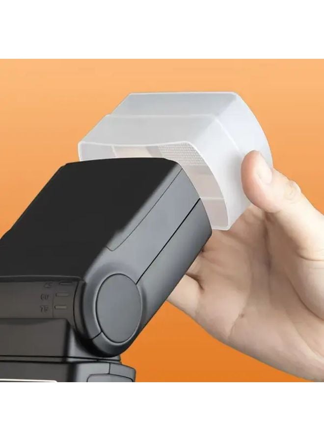 3pcs 580EX Camera Flash Soft Cover Diffuser For Canon Nagano Godox Models - Image 2