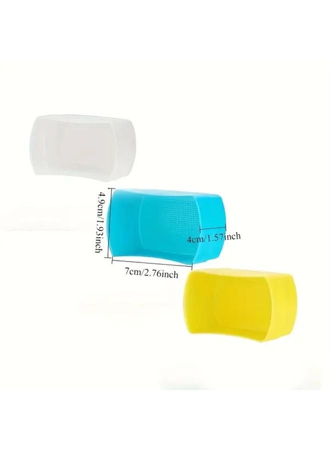 3pcs 580EX Camera Flash Soft Cover Diffuser For Canon Nagano Godox Models - Image 1