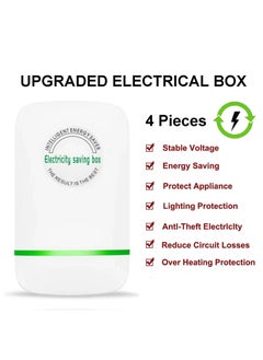 ESSAGER Power Saver, Smart Power Saving Device Balance The Current Source Stabilizes The Voltage Electricity Energy Save Box for Household or Office Appliances  - Image 3