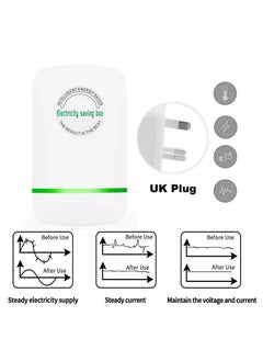 ESSAGER Power Saver, Smart Power Saving Device Balance The Current Source Stabilizes The Voltage Electricity Energy Save Box for Household or Office Appliances  - Image 4