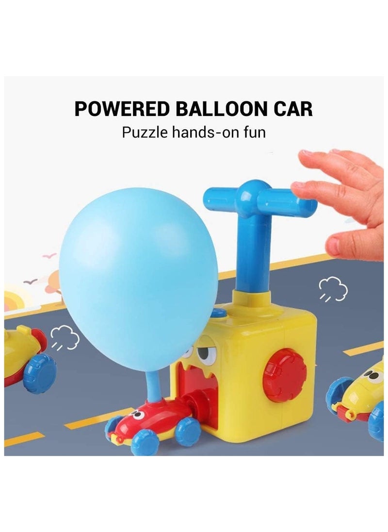 TOY GARDEN Balloon Powered Car,Children Inertial Power Balloon Car,DIY Balloon Power Car,Science Experiment Intelligence Toy for Kids  - Image 2