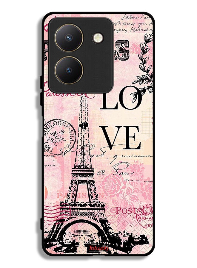 Tolwak vivo Y27s Protective Case Cover Paris Love - Image 1