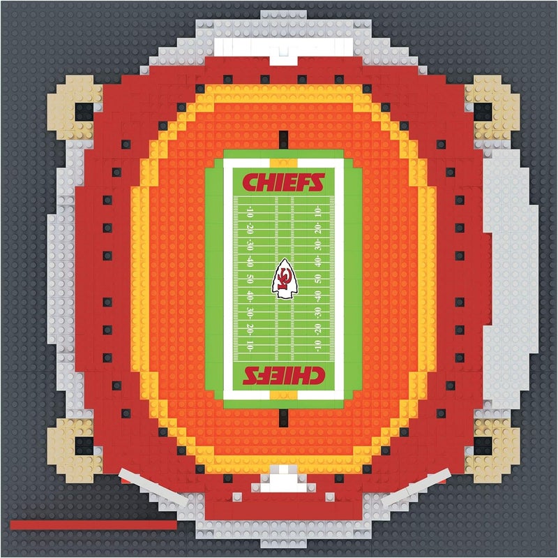 FOCO مجموعة بناء ملعب NFL 3D BRXLZ - Image 4