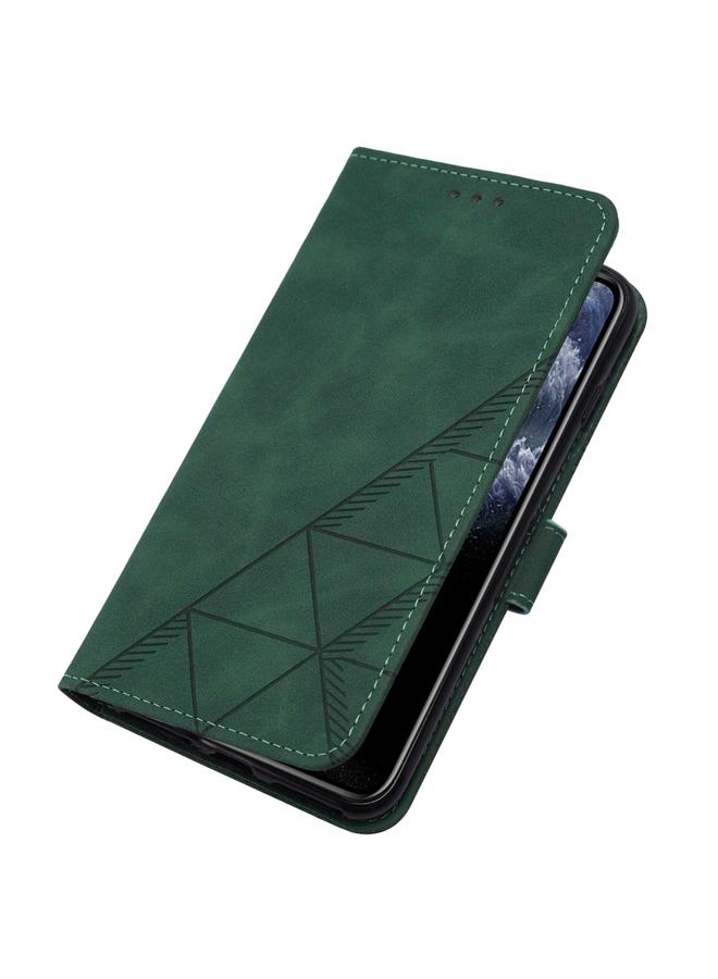 زبون جراب هاتف iPhone 11 Pro Crossbody من الجلد المنقوش ثلاثي الأبعاد - Image 2