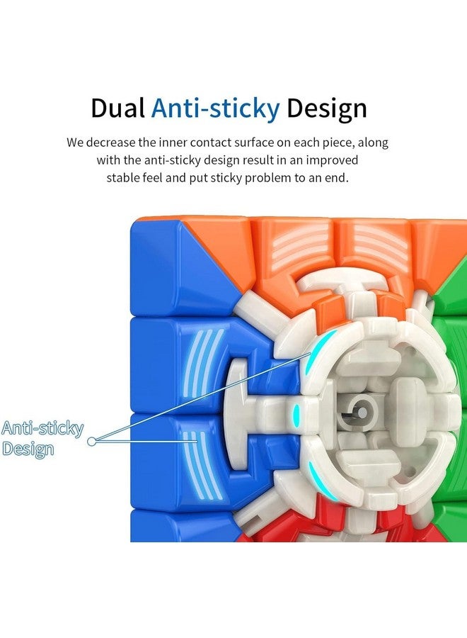 Cubelelo Drift 4M 4x4 (Magnetic) Speed Cube | Aka Revenge Cube | Combines Smoothness and Stability | New Upgrade a Fresh Choice for Beginners | (Multicolor) - Image 5
