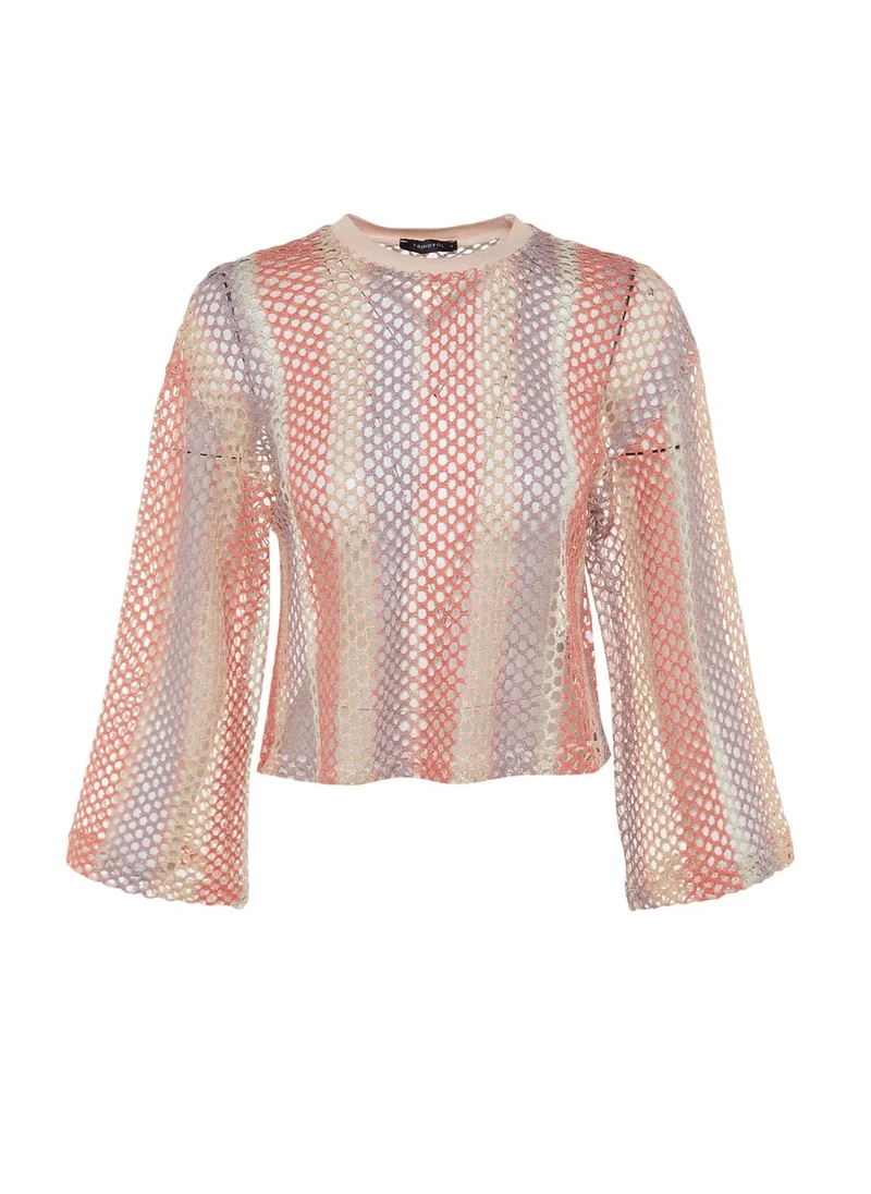 trendyol Openwork Knitted Sweater