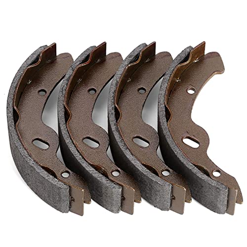 10L0L Golf-Cart-Brake-Drum & Brake-Shoes-Kit for EZGO TXT 1996-Up Electric Golf Carts, Rear Brake Hub Drum Maintenance & Repair Kit, Replace OEM# 19186G1 70794G01 70795G01 27943G01 27945G01 - Image 4