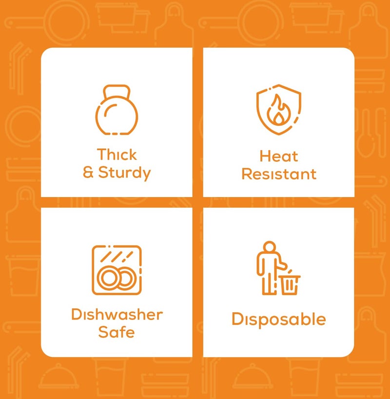 GUSTO [25 Sets 8-Inch Square Foil Pans with Lids - Disposable Food Containers, Aluminum Foil Pans For Baking, Cooking, Storing and Preparing Food (Formerly Comfy Package) - Image 4