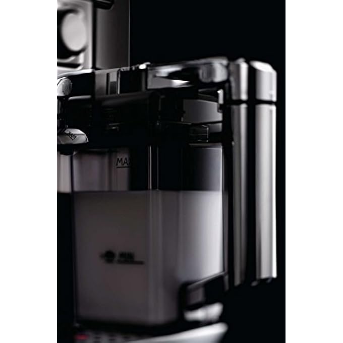 جاجيا آلة صنع القهوة الجديدة أكاديميا الأوتوماتيكية بالكامل من الحبوب إلى الكوب، شاشة لمس واسعة، ما يصل إلى 19 خيارًا للمشروبات، ماكينة صنع الإسبريسو الإيطالية مع إبريق حليب مدمج، أبيض - Image 3