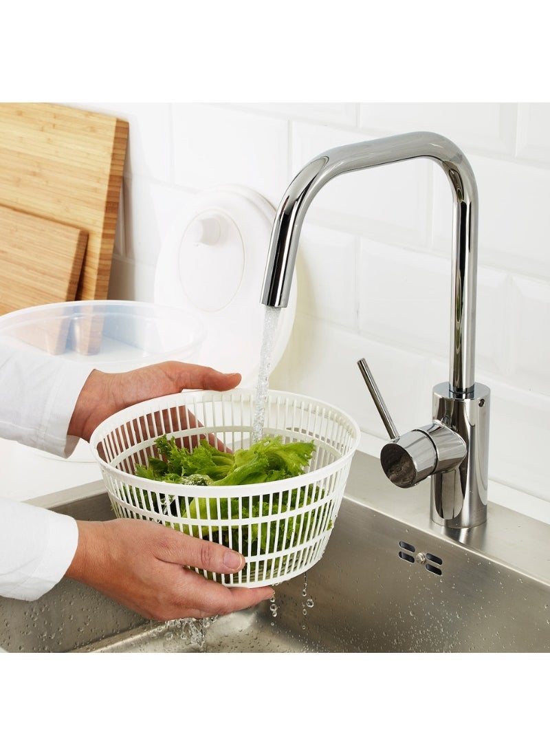 Generic Salad Spinner, White  - Image 3