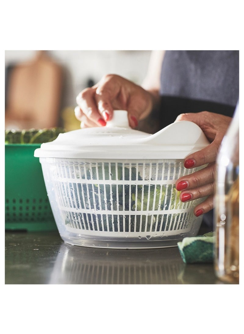 Generic Salad Spinner, White  - Image 4