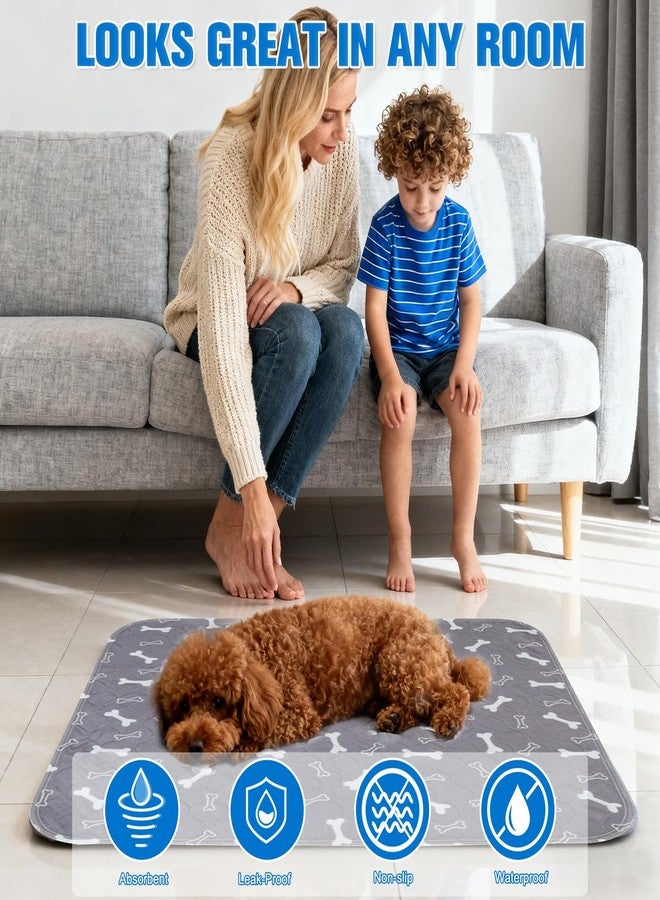 MeiAid Pee Mats with Pheromones, Durable Leak-Proof & Anti-Slip Pet Training Mats for Dogs Indoor Use (Large：28" × 32") - Image 4