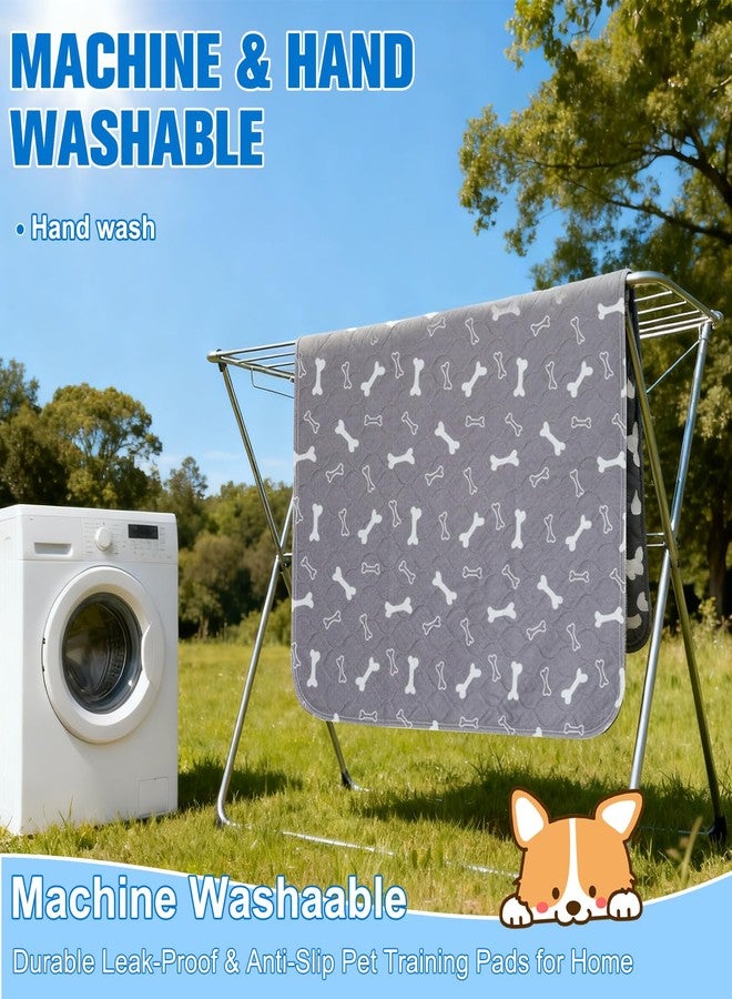 MeiAid Pee Mats with Pheromones, Durable Leak-Proof & Anti-Slip Pet Training Mats for Dogs Indoor Use (Large：28" × 32") - Image 2