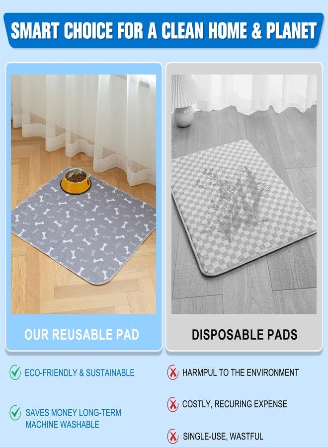 MeiAid Pee Mats with Pheromones, Durable Leak-Proof & Anti-Slip Pet Training Mats for Dogs Indoor Use (Large：28" × 32") - Image 3