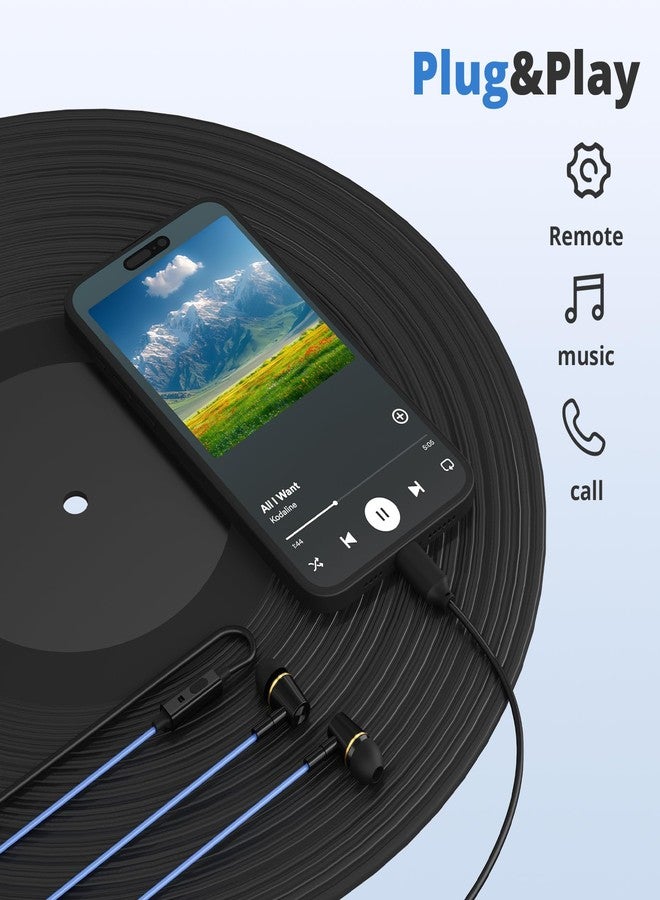 KINDEN Air Tube Headphones USB C Headphones Wired for iPhone 16 15, Type C Earbuds Earphones with Microphone Noise Cancelling for iPad,Google Pixel 8 7 6A 5 Samsung-Not for 3.55mm and Lightning Connector - Image 5