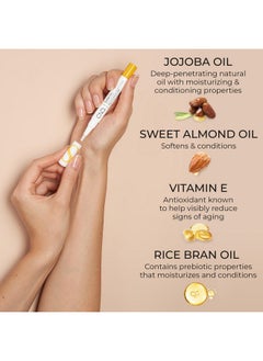 CND Solaroil Essential Care Pen Moisturizes And Conditions Nails Natural Blend Of Jojoba Vitamin E Rice Bran And Sweet Almond Oils Pack Of 1 0.08 Oz. (Packaging May Vary)  - Image 4