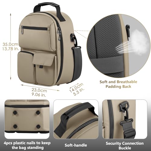 FOREGOER Carrying Case for Meta Quest 3/Quest 3S/Oculus Quest 2, Hard Travel Storage Case Compatible with Meta Oculus Quest 2 Headset, Quest Pro and Accessories, VR All-in-One Gaming Headset - Image 4