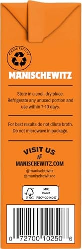 Manischewitz Chicken Broth 17oz (3 Pack), Rich Flavor | Kettle Cooked & Slowly Simmered | Certified Kosher - Image 4