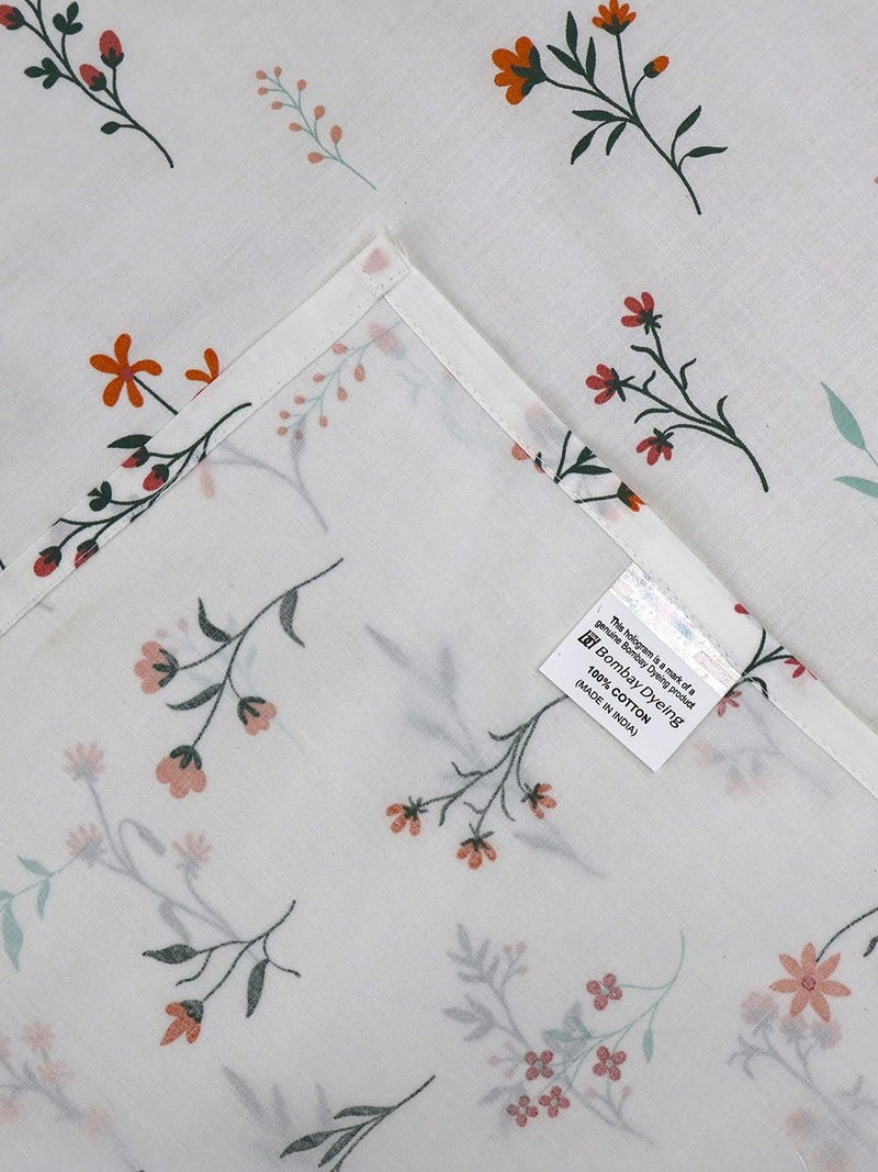 Bombay Dyeing Vintage Collection King Bedsheet 180 TC, 100% Pure Cotton Premium Bedsheet with 2 Pillow Covers - Image 4