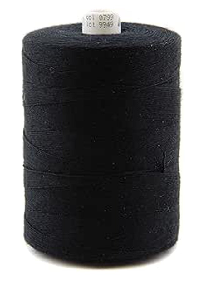1000 m sewing thread, denim thread 30, choice of colours, sewing and decorative thread for heavy fabrics (black) - Image 1