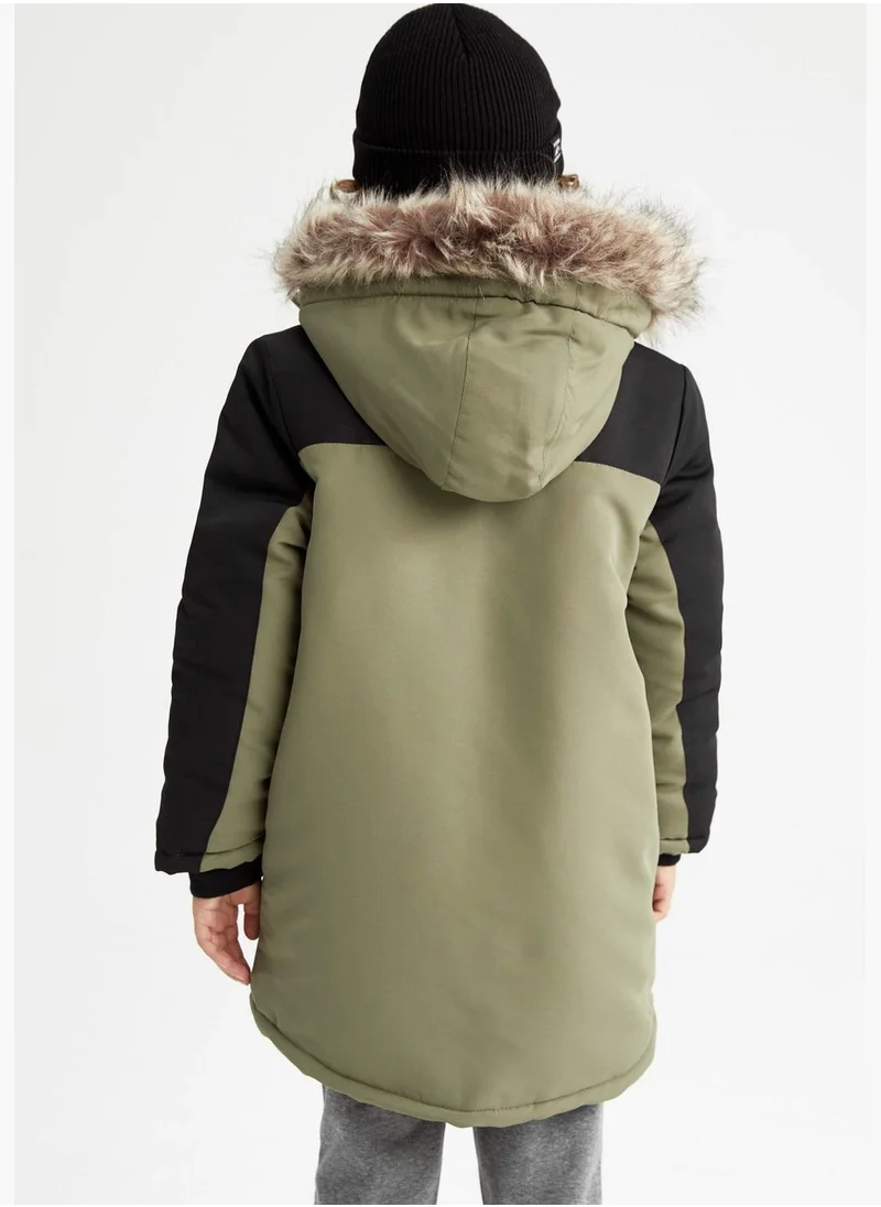 DeFacto Boy Hooded Long Sleeve