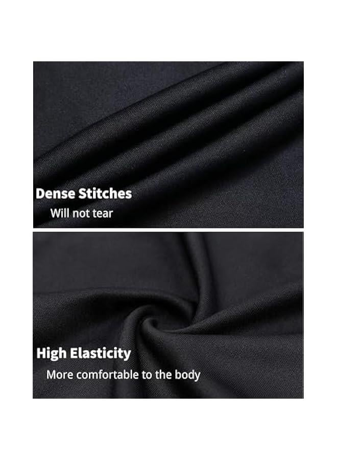 2Pack Full Face Cover Black Balaclava Protection Warm Windproof Ski Motorcycle Cycling Neck Hat Outdoor Sports